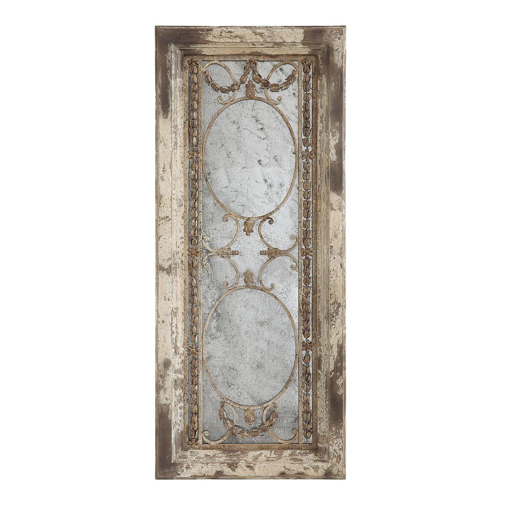 3r Studios Pine Wood And Metal Decorative Mirror Da6265 The Home