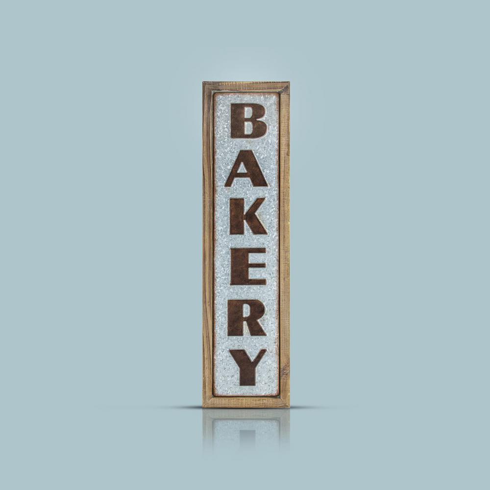 Crystal Art  Gallery Bakery Wood Metal  Sign Wall  Decor  