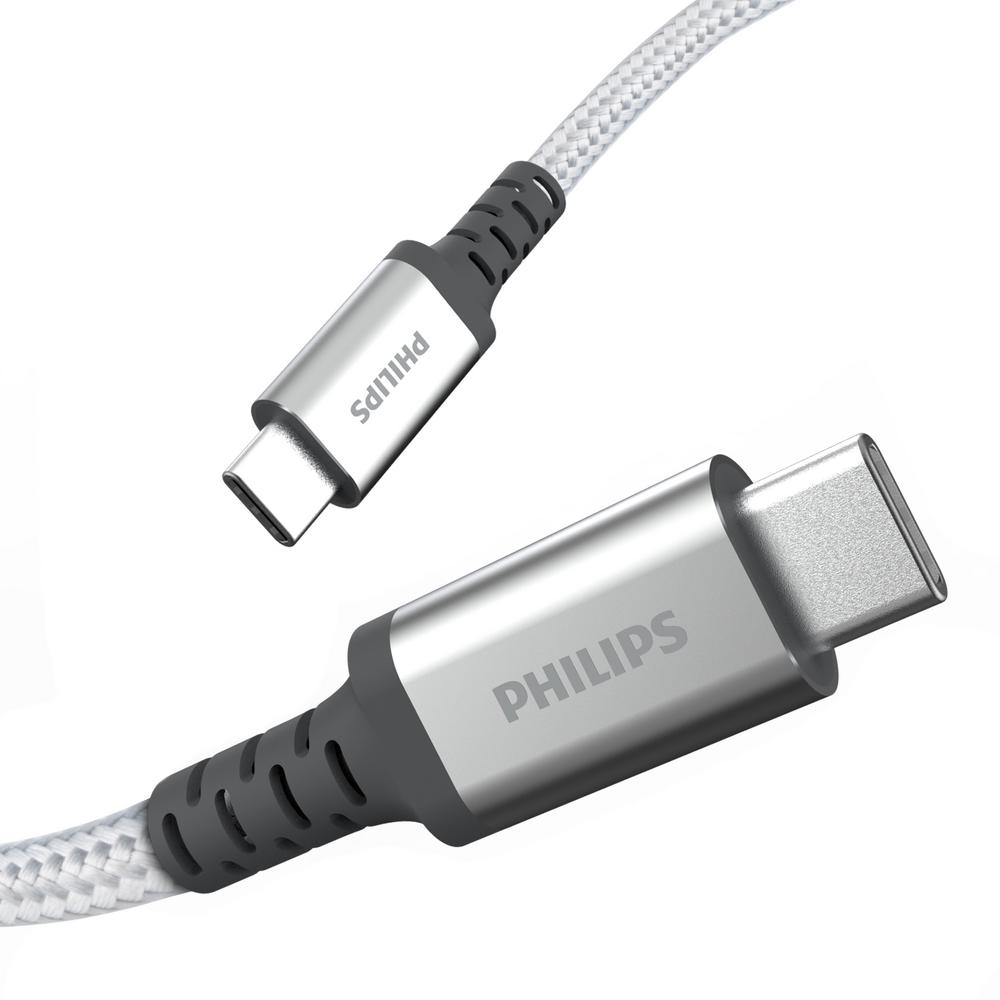 Philips 6 Ft Usb C To Usb C Elite Premium Braided Charging Cable Dlc4206c 37 The Home Depot