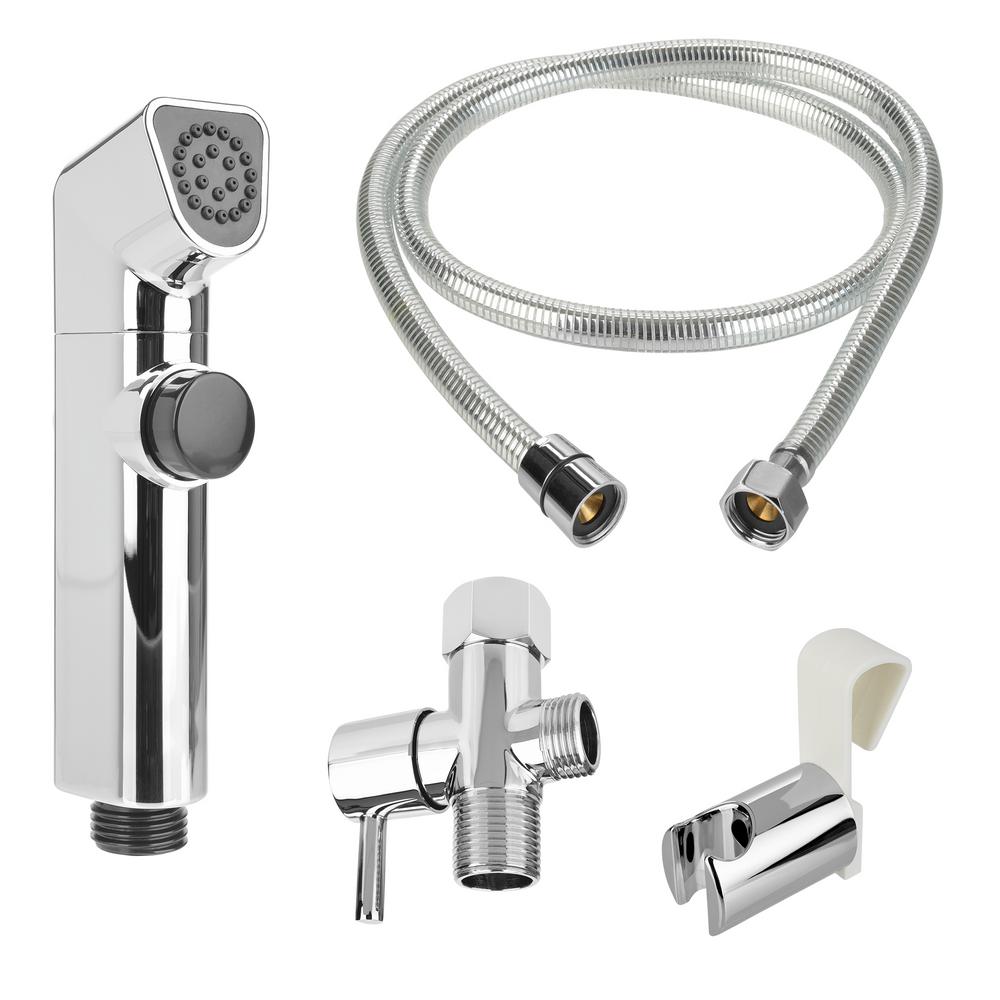 Rose sharprepublic Bidet Portable Bidet Amovible Plastique R/ésistant /à Lhumidit/é