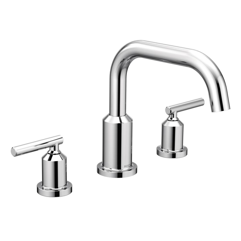 MOEN Brantford 2Handle DeckMount Roman Tub Faucet Trim Kit with Valve