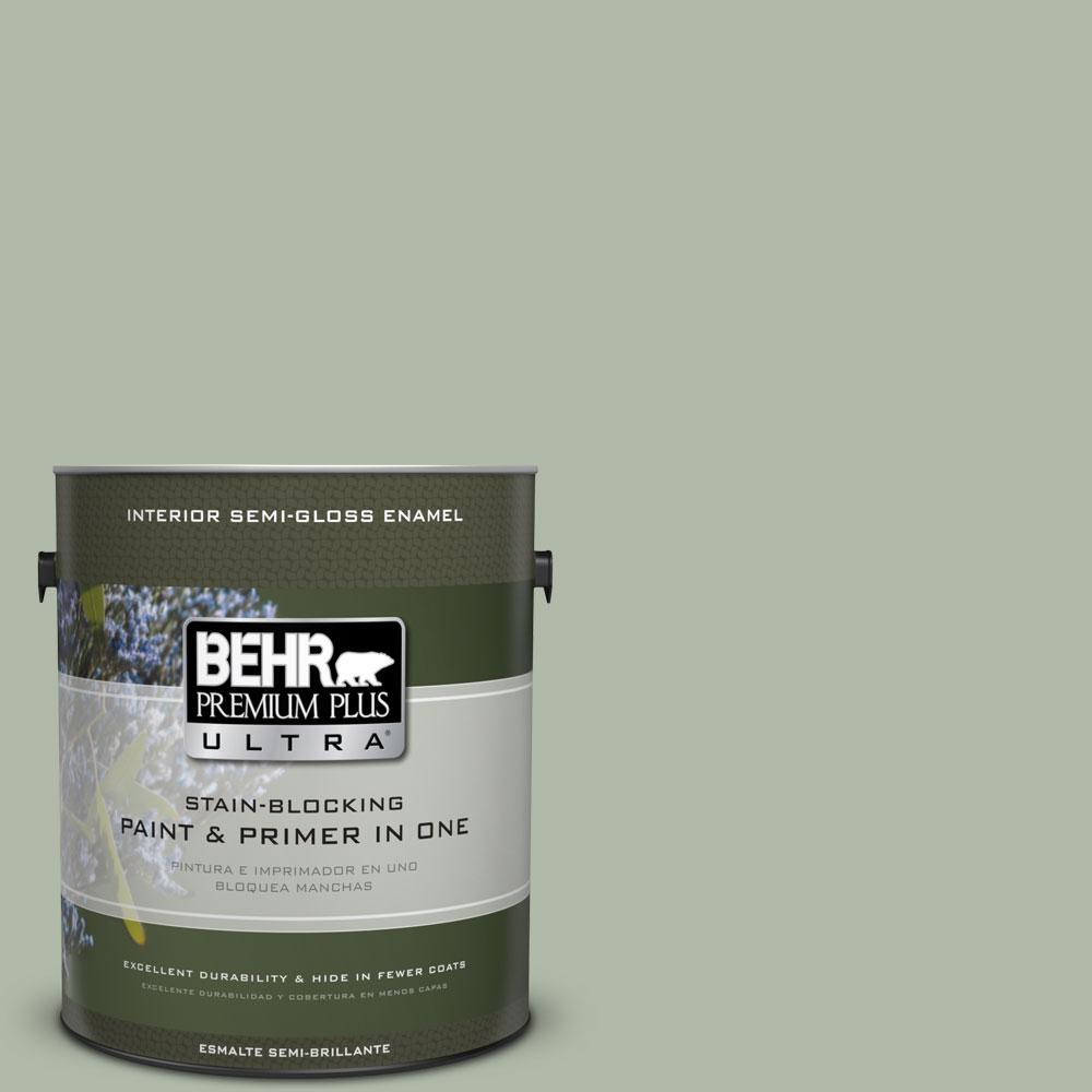 BEHR Premium Plus Ultra 1gal. N3903 Jojoba SemiGloss Enamel