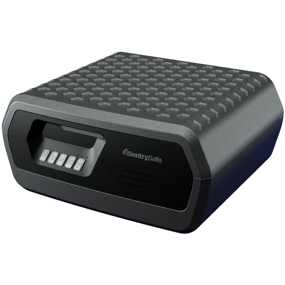 SentrySafe 0.36 cu. ft. Fire Resistant and Waterproof Chest Safe with Digital Lock, Charcoal