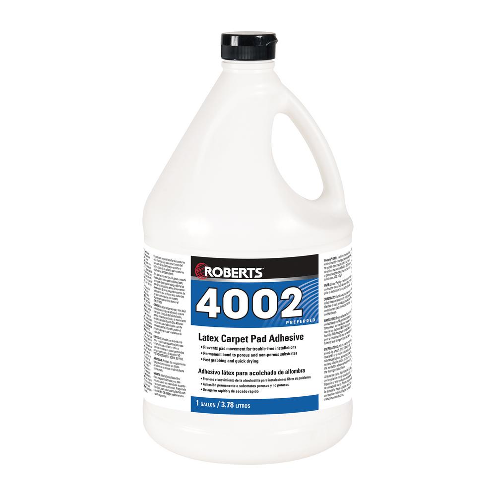 Roberts 4002 1 Gal Carpet Pad Glue Adhesive 4002 1 The Home Depot