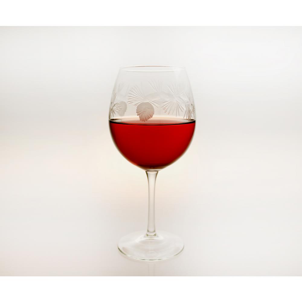 Rolf Gl Icy Pine 18 Oz Clear Balloon Wine Set Of 4 207179 S4 Rolf Gl Icy Pine 18 Oz Clear Balloon Wine Set Of 4
