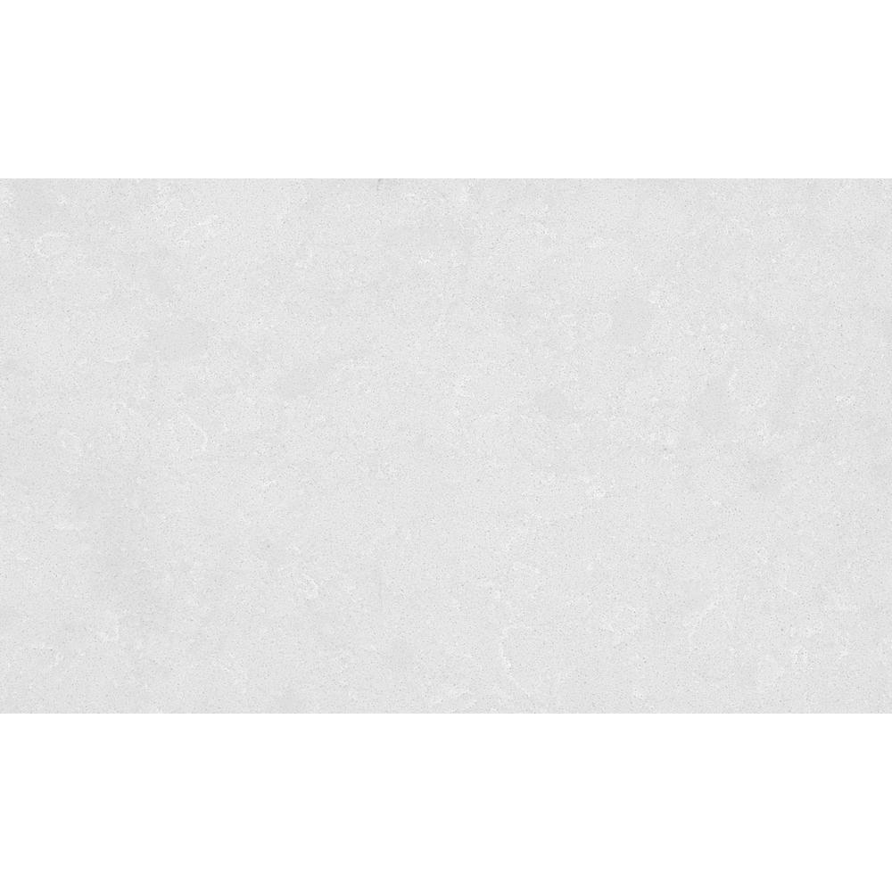 Stonemark 4 in. x 4 in. Quartz Countertop Sample in Calico WhitePQSL