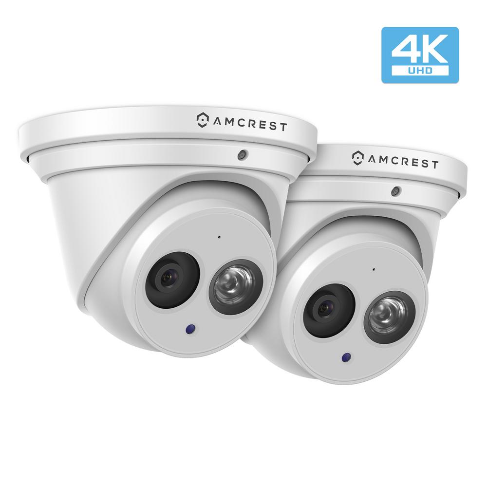 Amcrest UltraHD 4K (8MP) Wired Outdoor Dome Security IP