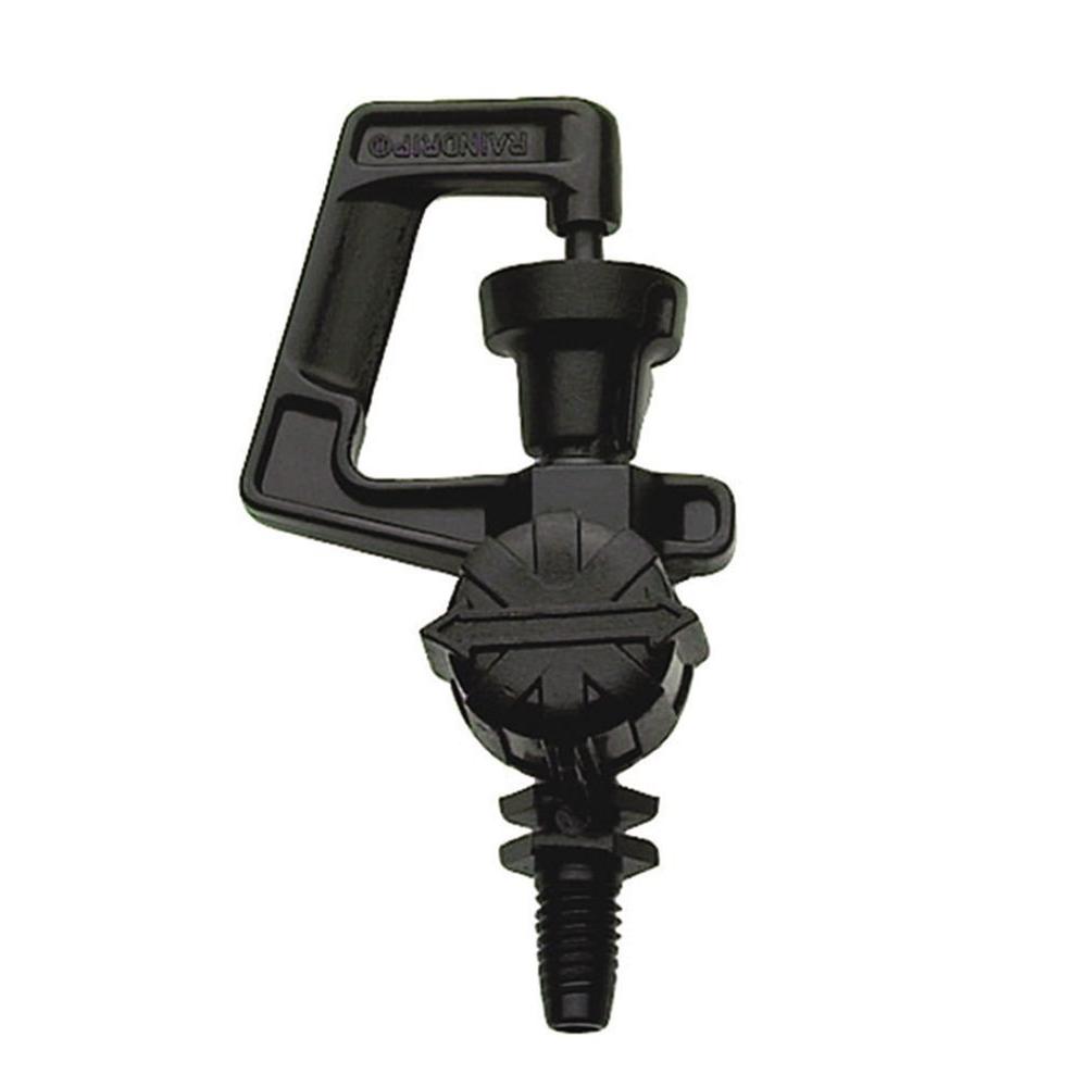 Rotary Sprinklers Black Full Circle Adjustable Plastic Base Emitter ...