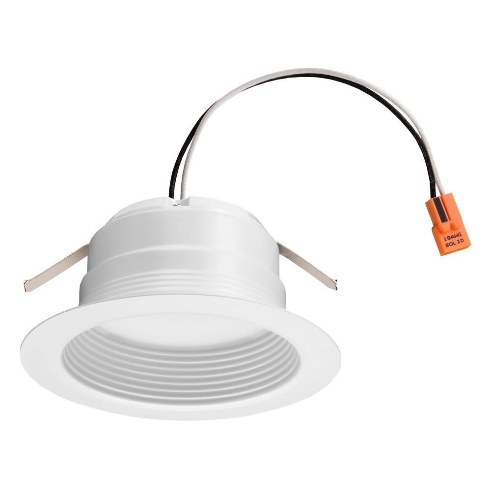 UPC 889804129298 product image for 4 in. Matte White Recessed Baffle LED Module (3000K) | upcitemdb.com