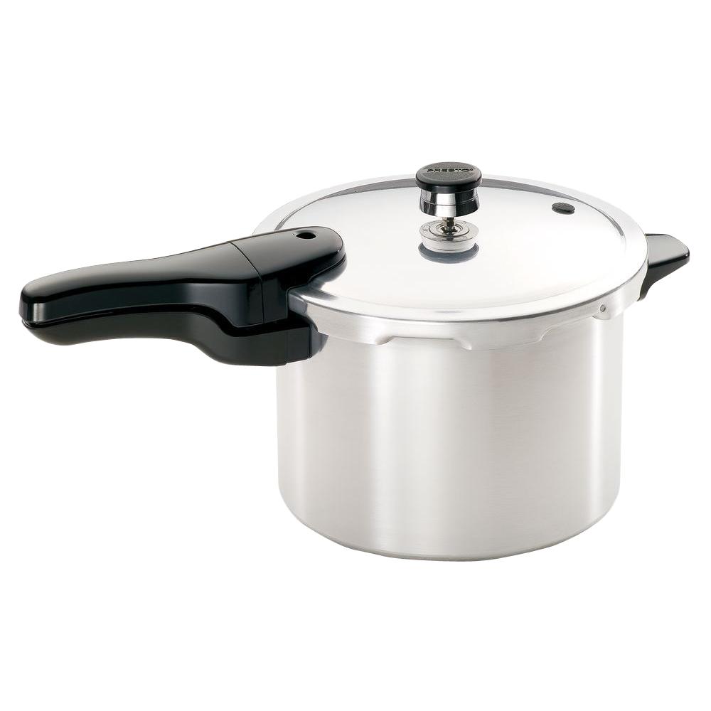 6 Qt. Pressure Cooker Aluminum Stovetop Canner Pot Canning Cover Lock