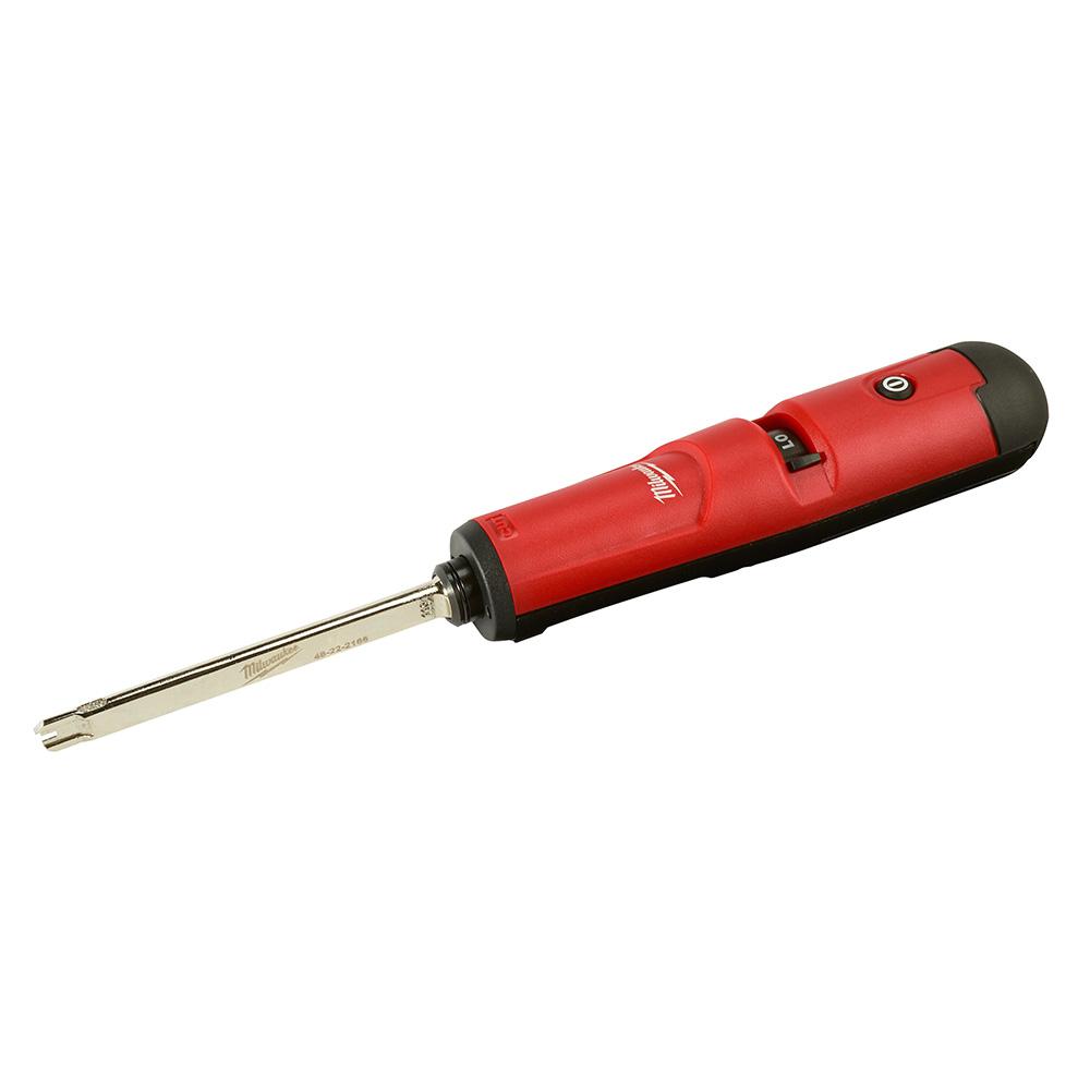 Milwaukee Impacting Punchdown Tool w/ Extended Blade Cutting Edges LED