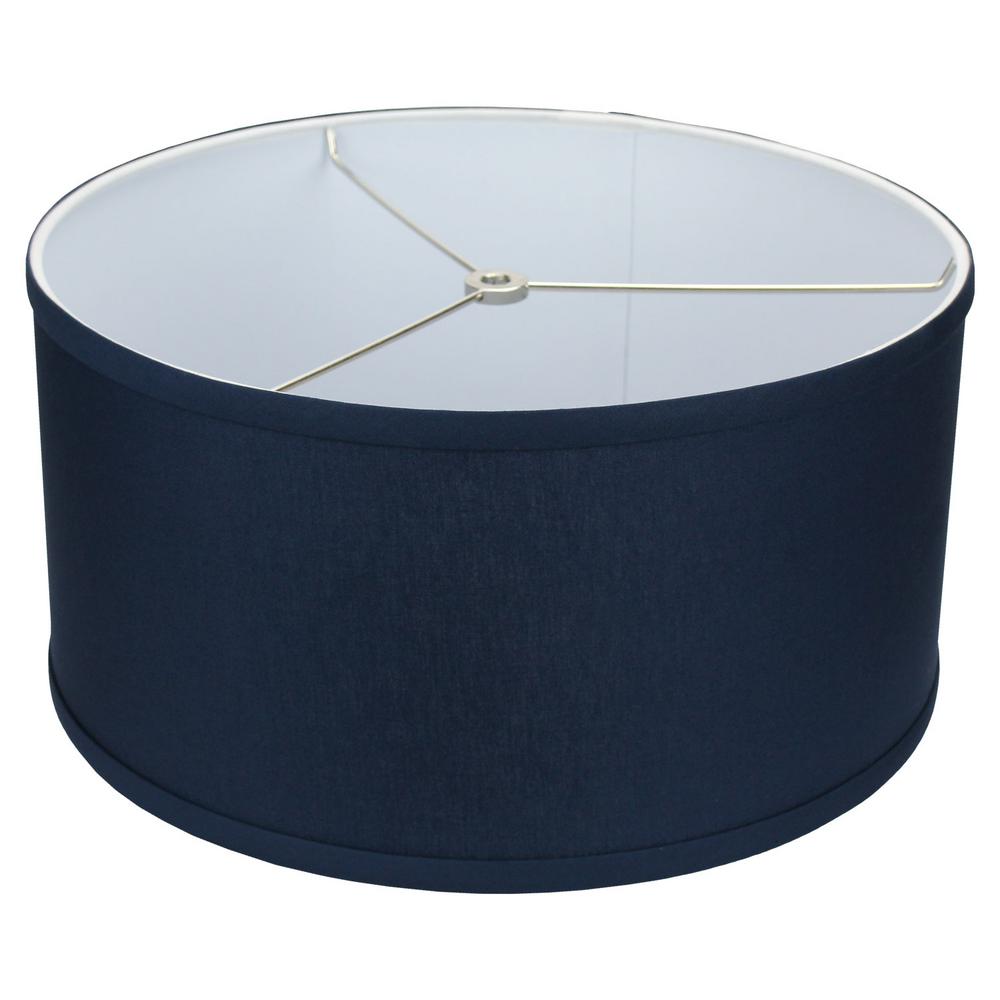 blue lampshades table lamps