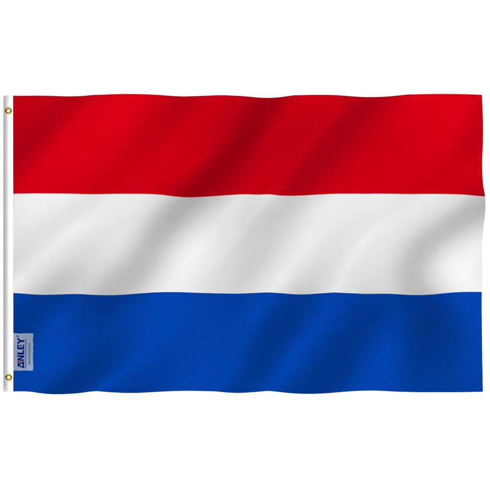 Anley Fly Breeze 3 Ft X 5 Ft Polyester Netherlands Flag 2 Sided