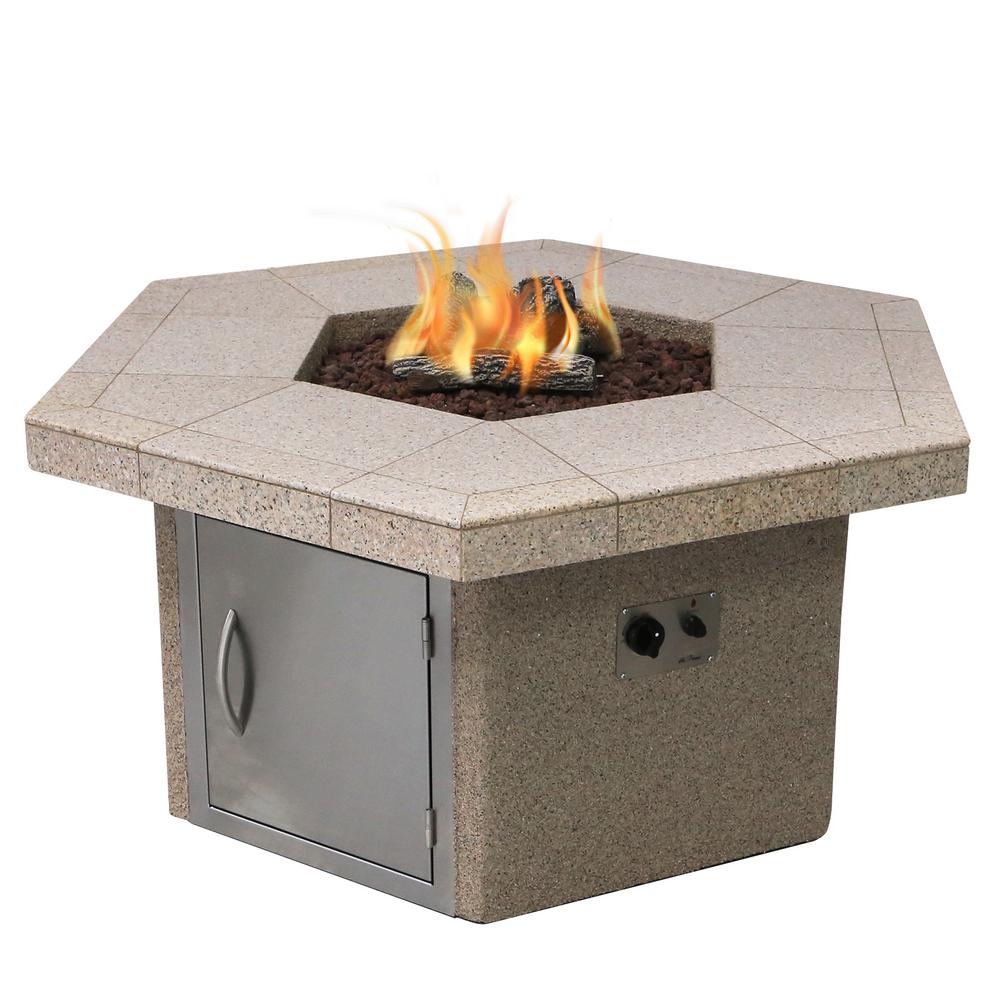 Cal Flame Propane Fire Pits Outdoor Heating The Home Depot