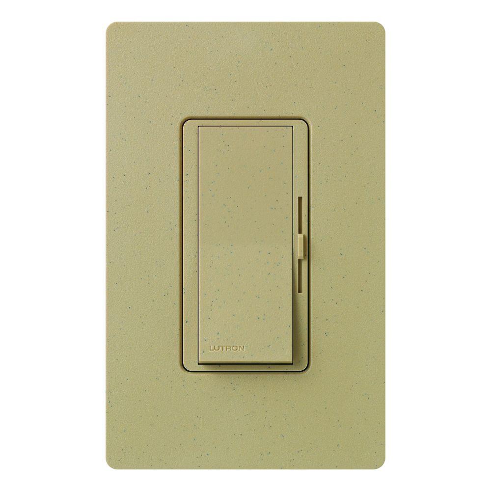 Lutron Diva Magnetic Low Voltage Dimmer 450 Watt Single Pole Diva Magnetic Low Voltage Dimmer 450 Watt Single Pole Mocha Stone