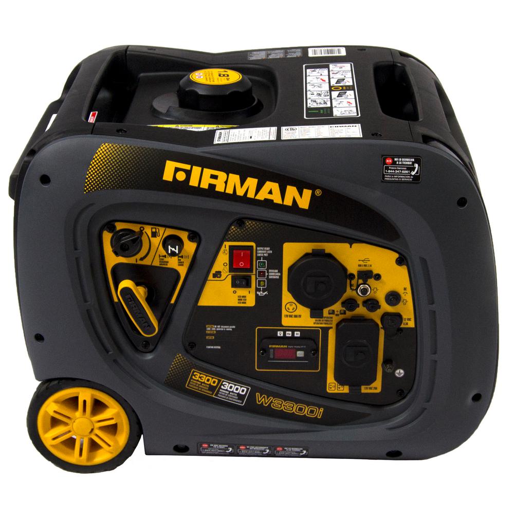 FIRMAN Power Equipment Whisper Series 3000-Watt Gasoline Powered Recoil Start... by FIRMAN Power Equipment