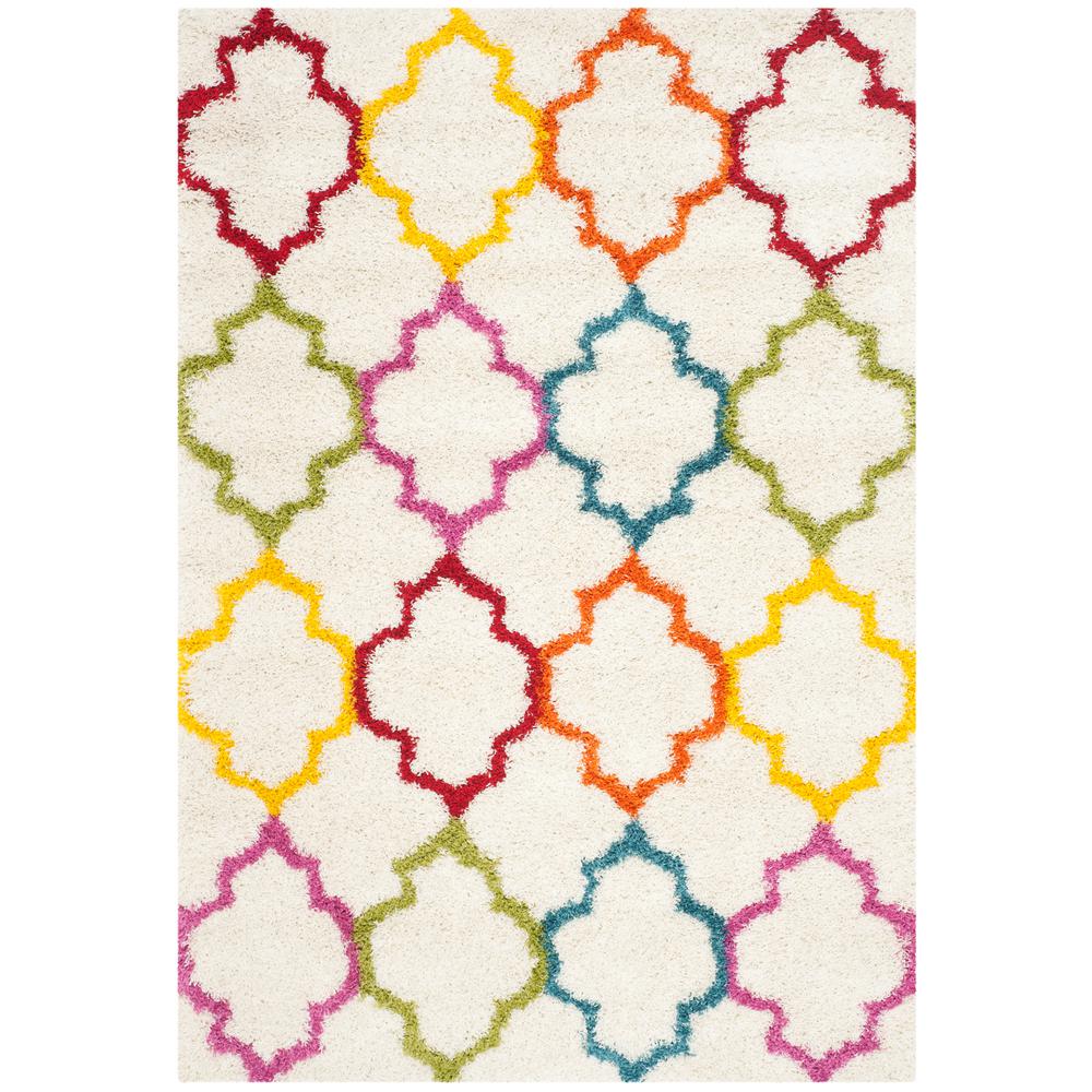 Kids Ivory Multi 4 Ft X 6 Area Rug