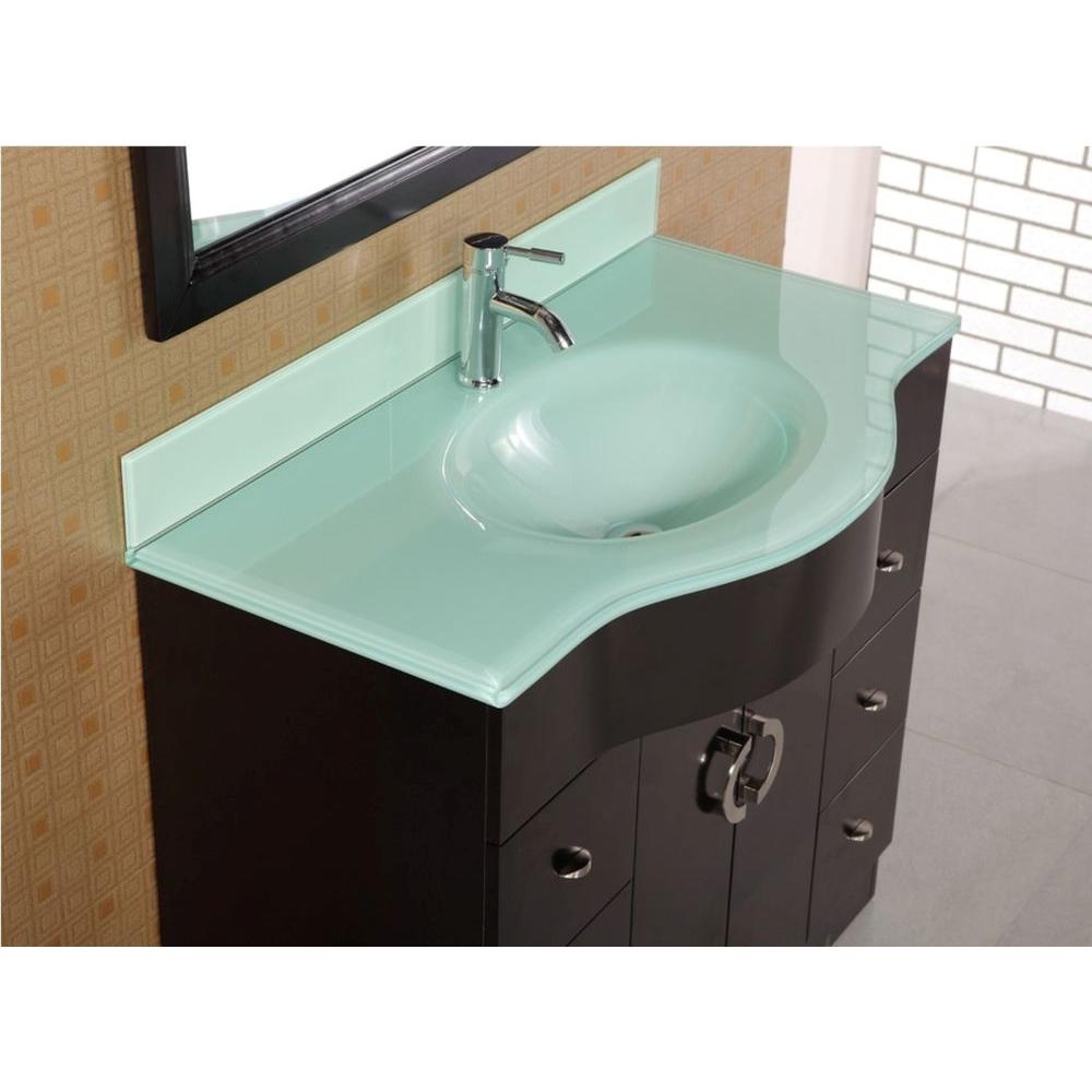 Design Element Aria 40 In W X 22 In D Vanity In Dark Espresso