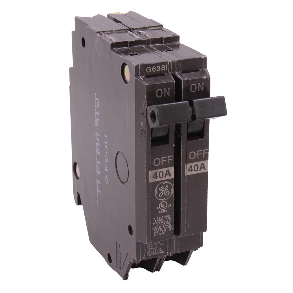 Double Pole 40 Amp Breaker Asking List