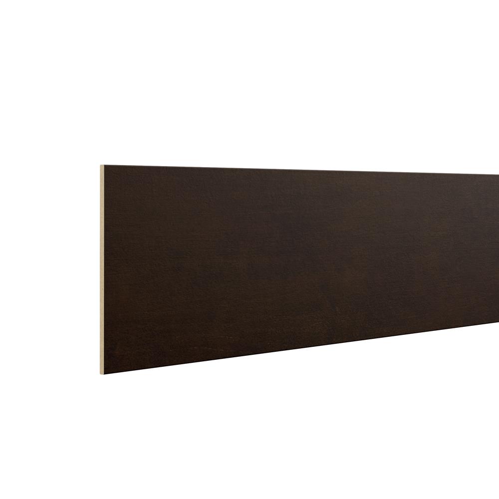 Hampton Bay Designer Series 96x4 25x0 25 In Toe Kick Espresso Toe Kick In Espresso