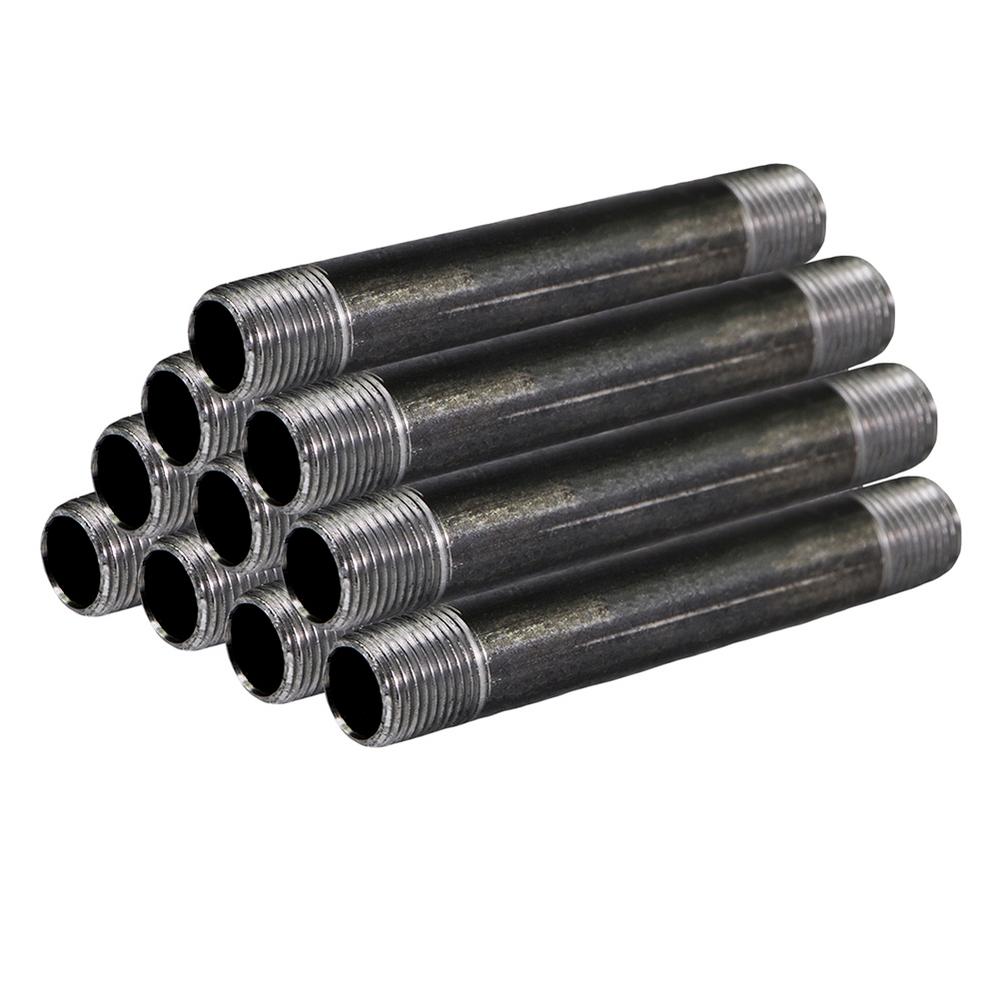 10-Pack Plumbers Choice 92742 1-Inch x 2-Inch Galvanized Nipple