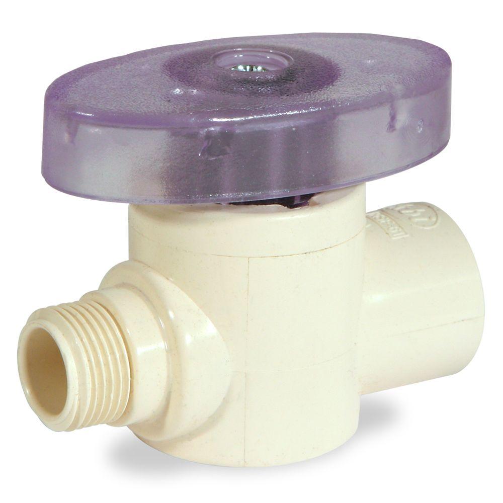KBI 1/2 in. x 3/8 in. OD CPVC CTS Supply ValveCSV050038C The Home Depot