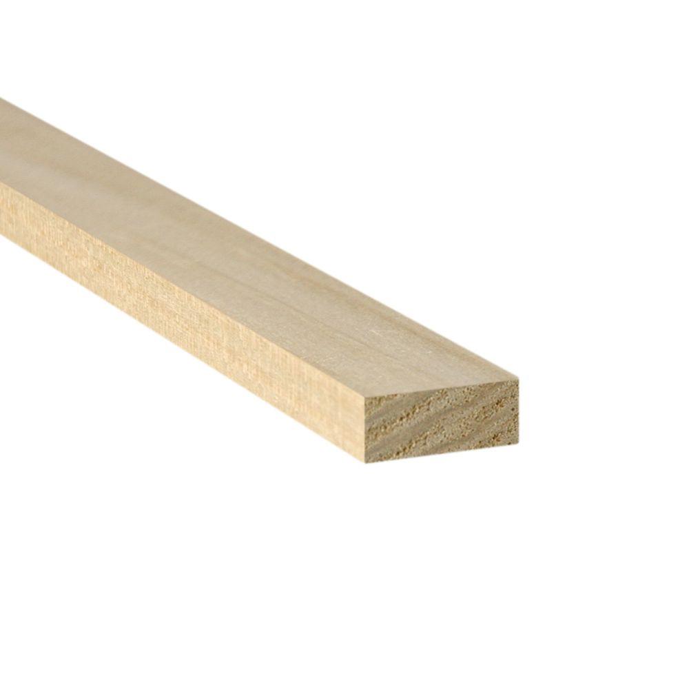 1 in. x 2 in. x 8 ft. Spruce/Pine/Fir Common Board (Actual Dimensions: 0.70 in. x 1.45 in. x 96 in.)
