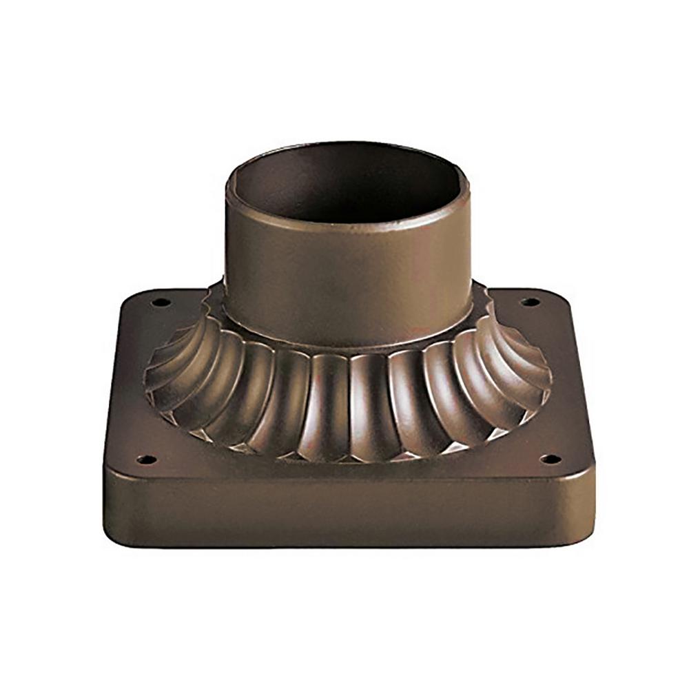 UPC 736916581493 product image for Bel Air Lighting Canby 5.5 in. Bronze Outdoor Post Base Mount Base | upcitemdb.com