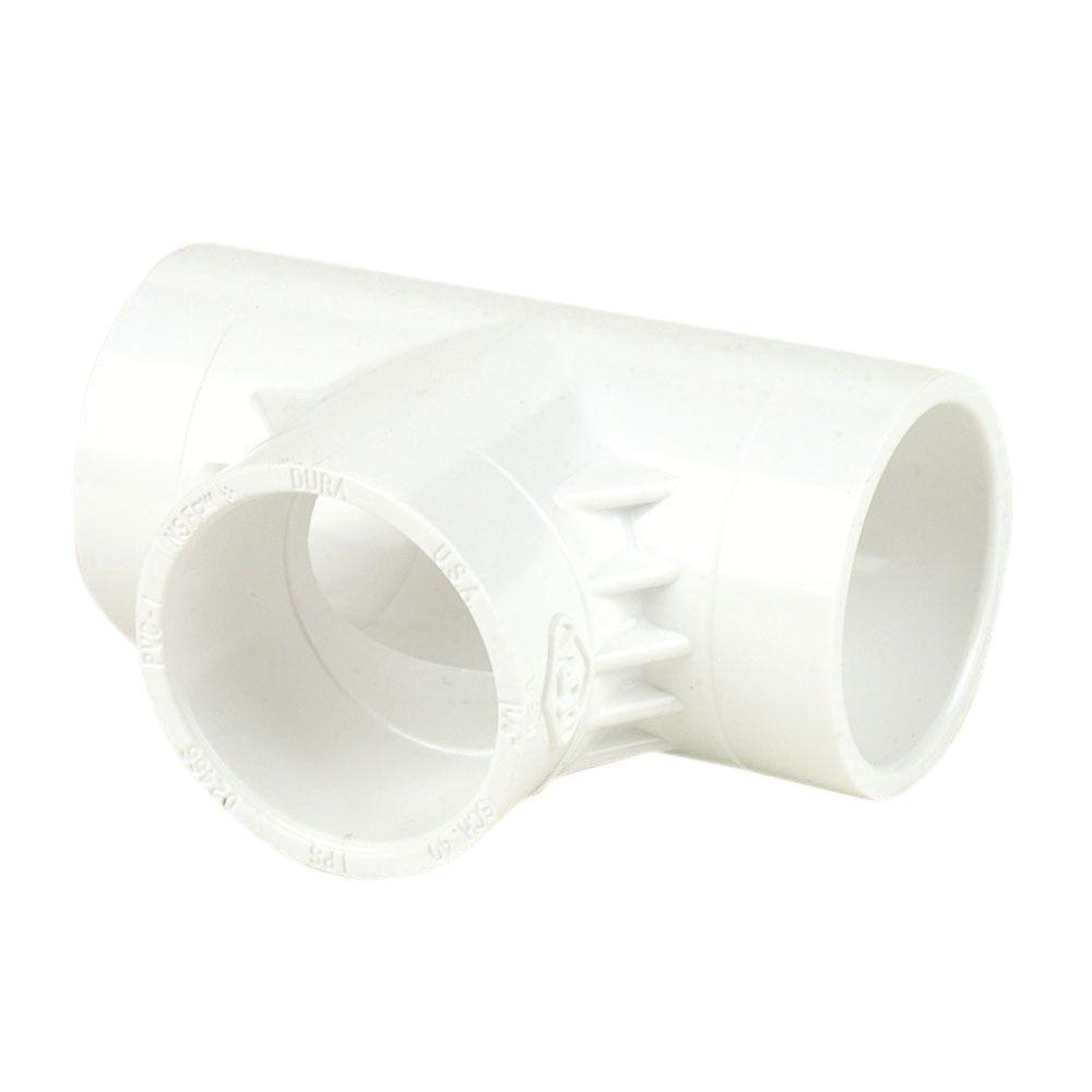 PVC 4 way Connector Home Depot. Tee PVC. Pipe package.