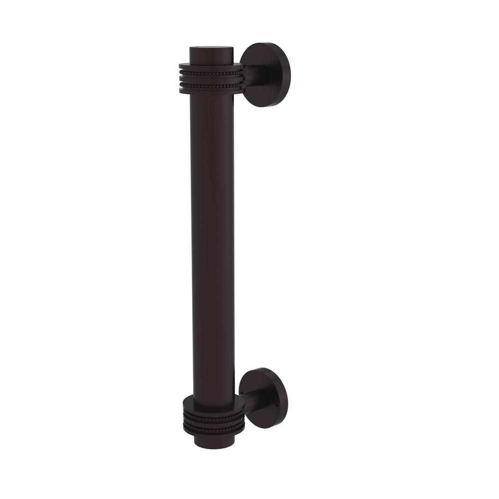 Allied Brass 402AD-ABZ 8 Inch Door Pull with Dotted Accents Antique Bronze