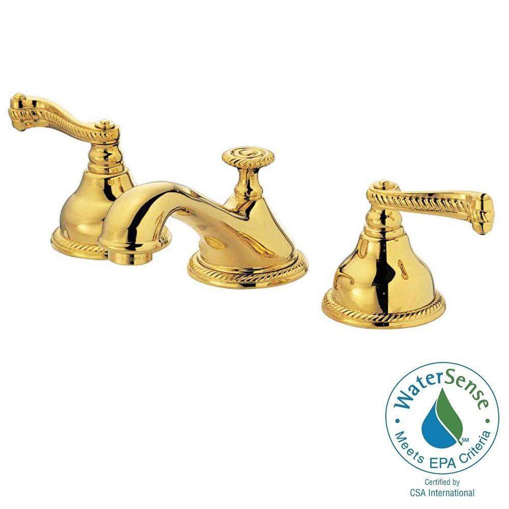 Glacier Bay 5000 Series 8 in. Widespread 2Handle LowArc Bathroom