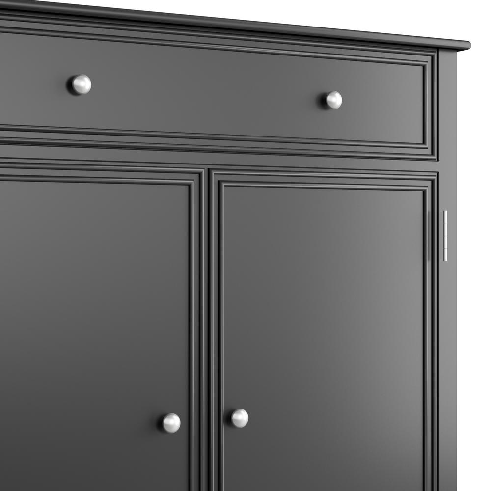 Home Decorators Collection Oxford Black Buffet Bf 24934 Bl The