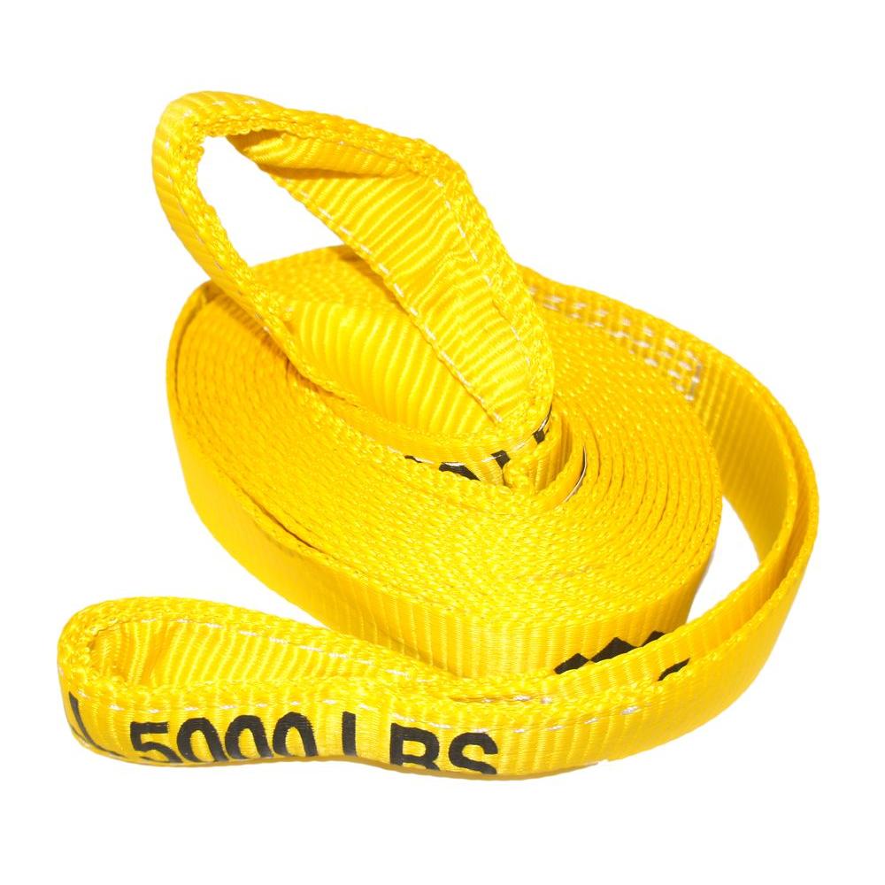 EVEREST 2 in. x 20 ft. Recovery Strap with 15000 lbs. Looped on Both
