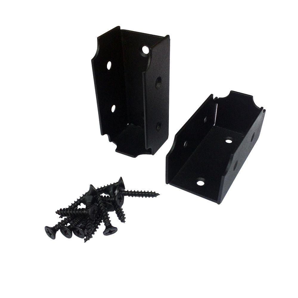 OWT Ornamental Wood Ties 2 in. x 4 in. Top Rail Saddle Laredo Sunset