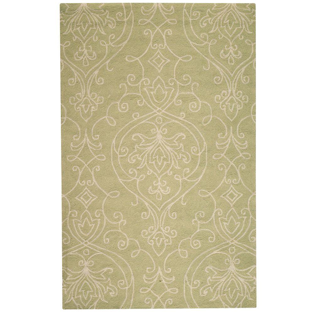 Home Decorators Collection Kenilworth Celery 3 Ft X 5 Area Rug