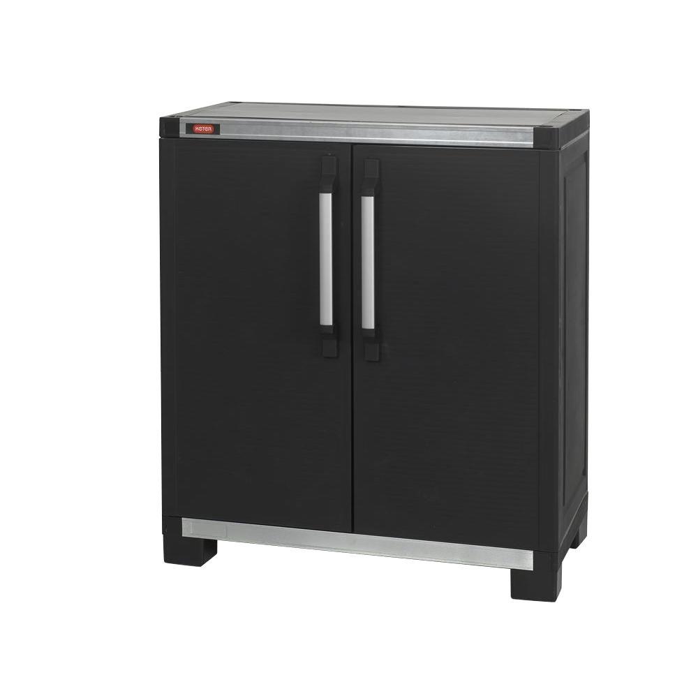 Keter Wide Xl 35 In X 39 In Freestanding Plastic Utility Base