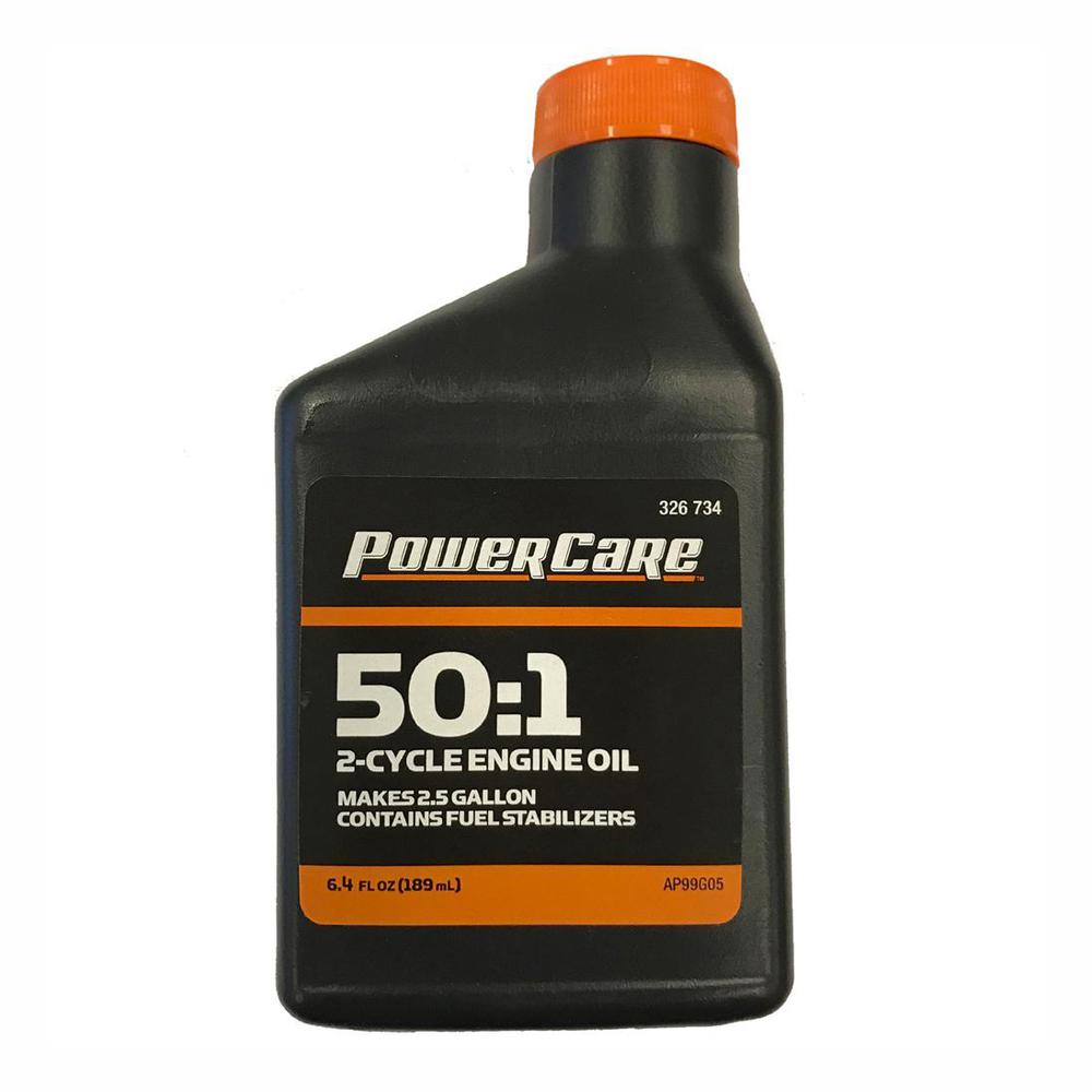PowerCare 6.4 oz. Synthetic-Blend 2-Cycle Oil-AP99G05 - The Home Depot