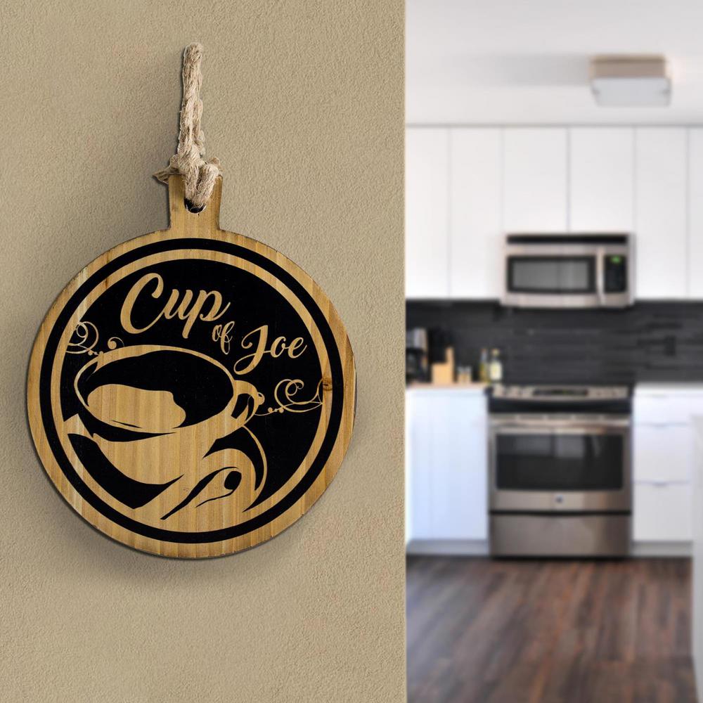 Crystal Art Gallery Cup Of Joe Wood Coffee Wall Decor 147592web