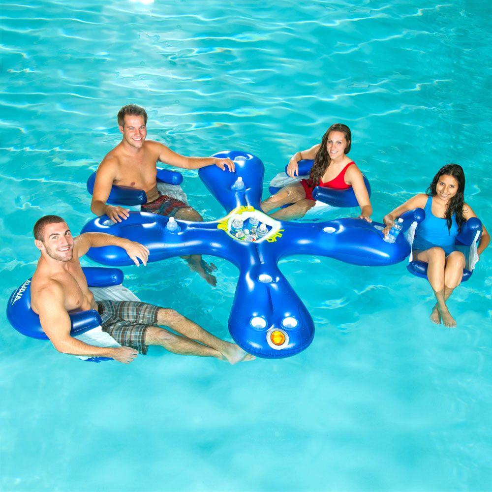 4 seater inflatable pool