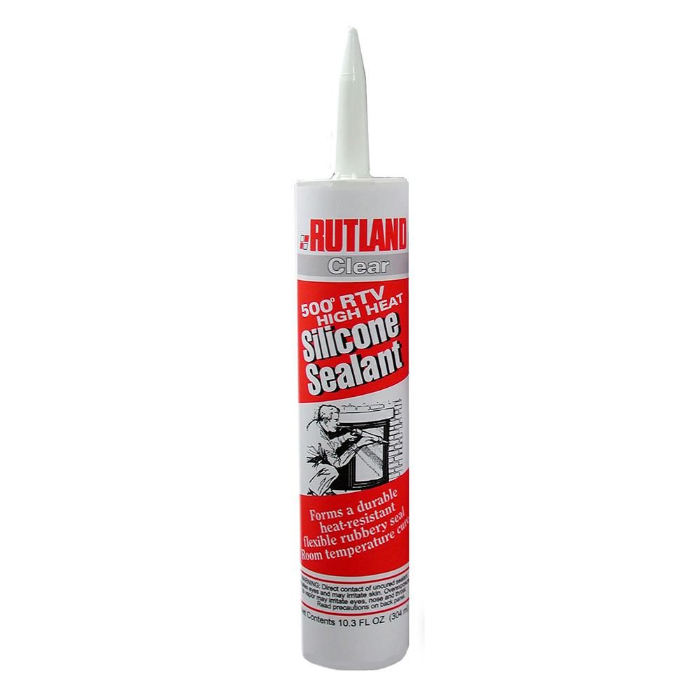 Rutland 10 3 Fl Oz 500 F Rtv High Heat Silicone Clear