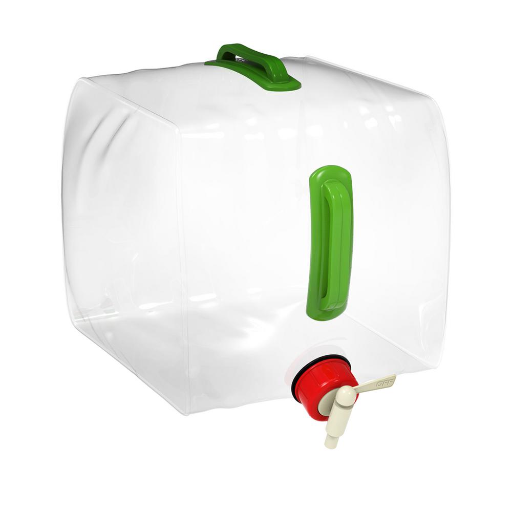 Whewer Portable Water Container 5L 12L Car Portable Handheld Water Container with Faucet Camping Water Storage Jug