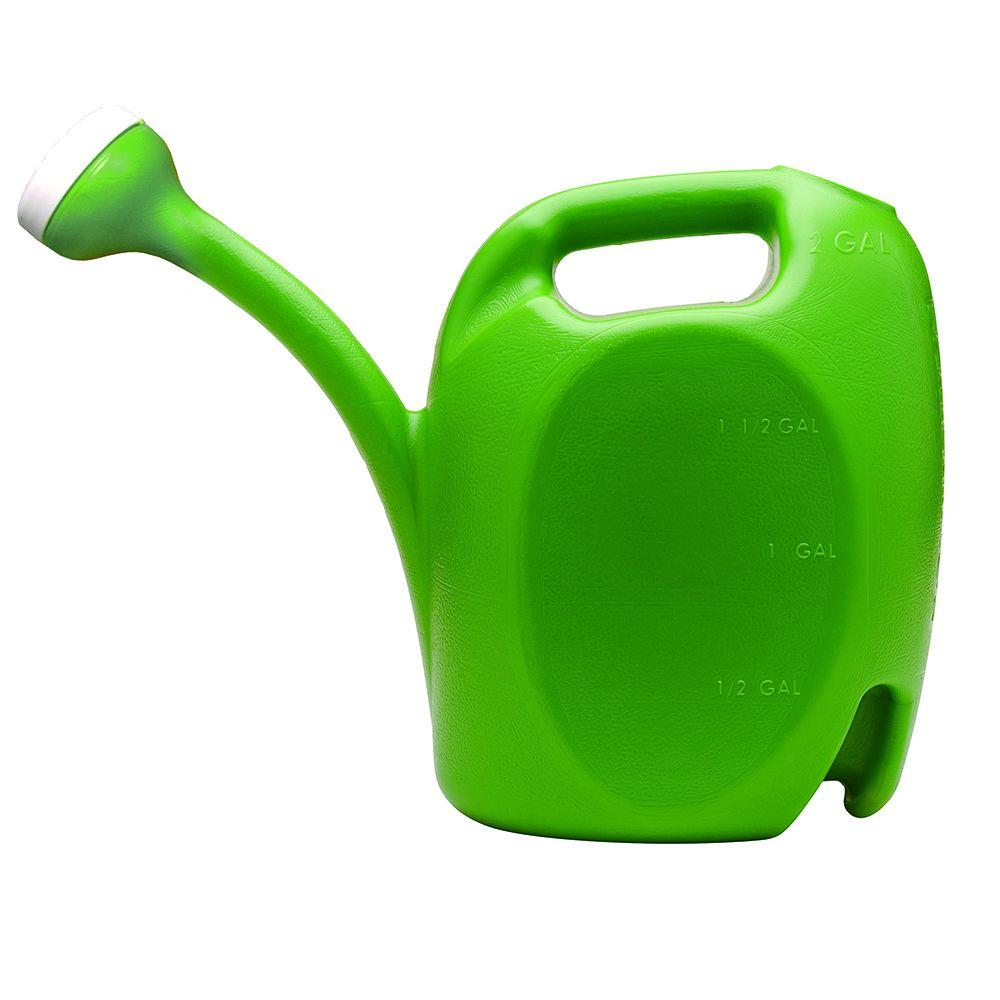 2 Gal. Green Watering Can-WC8016GE - The Home Depot