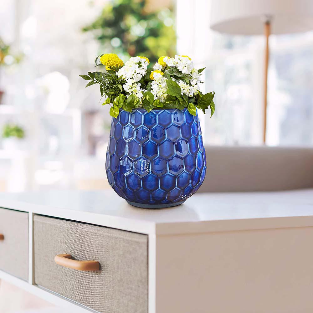 Cobalt Blue - Plant Pots - Planters - The Home Depot