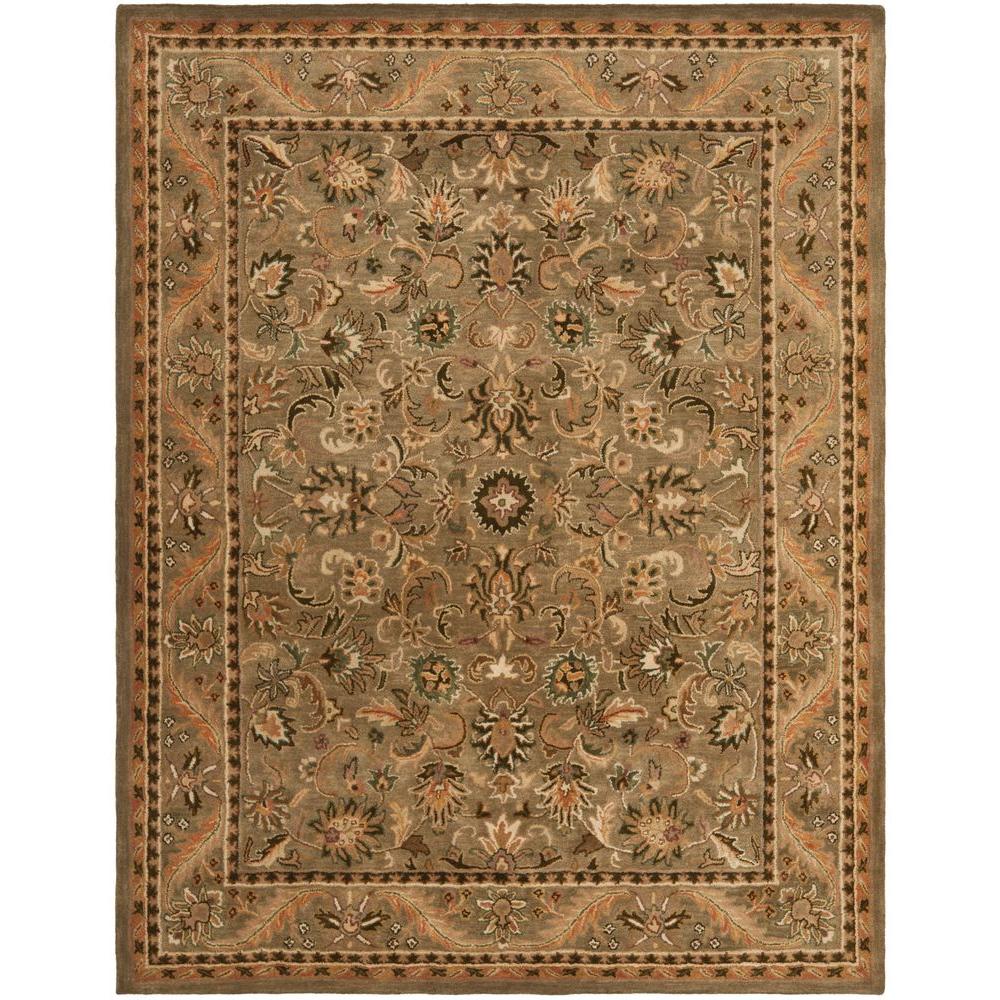 Safavieh Antiquity Olive/Gold 12 ft. x 15 ft. Area RugAT52A1215 The Home Depot