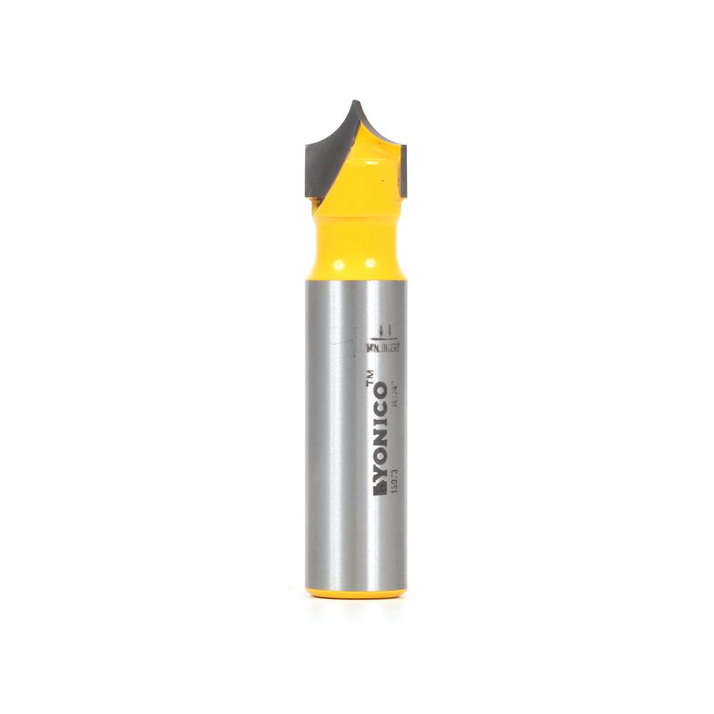 1//4/" Shank Yonico 13161q 1//8/" Radius Round Over Edge Forming Router Bit