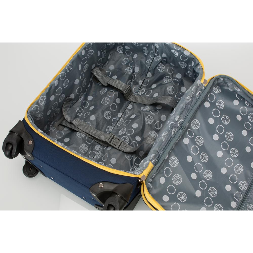 rockland luggage 19 inch expandable spinner carry on