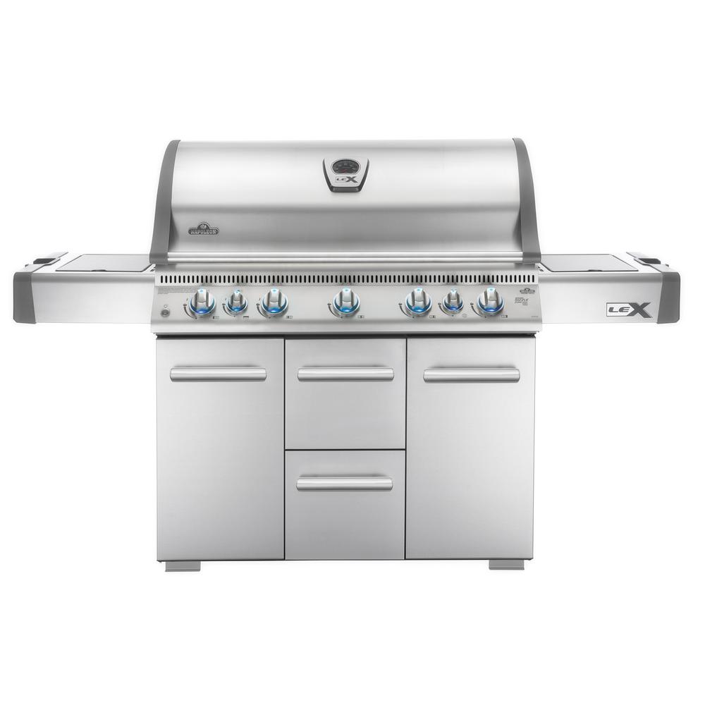KitchenAid 6Burner Dual Chamber Propane Gas Grill in Stainless Steel