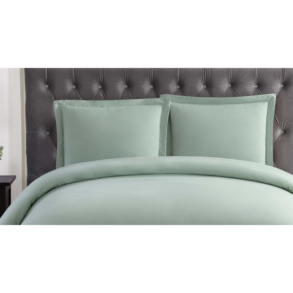 Truly Soft Everyday 3 Piece Sage Full Queen Duvet Cover Set