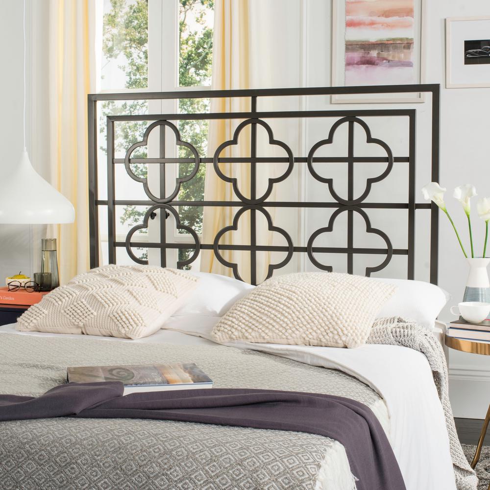 Safavieh Lucina Metal Full Headboard Fox6215b F The Home Depot Safavieh Lucina Metal Full Headboard