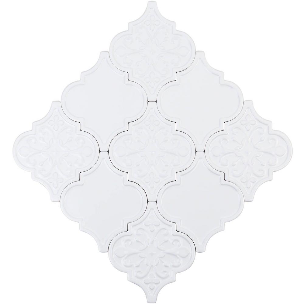Ivy Hill Tile Vintage Lantern White 6 1 4 In X 7 10 Mm Ivy Hill Tile Vintage Lantern White 6 1 4 In X 7